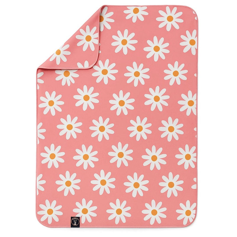 Kids UPF50+ Hooded Sunscreen Towel (Flower Fun)