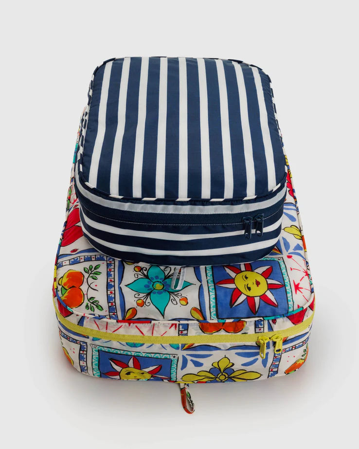 Large Packing Cube Set - Vacation Tile