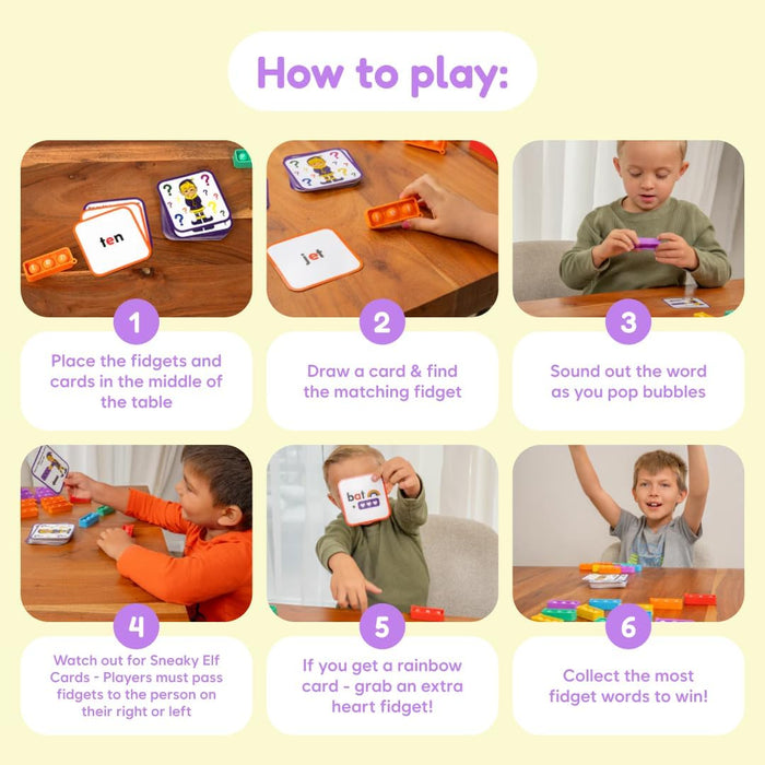 Sneaky Elves, CVC Reading Game