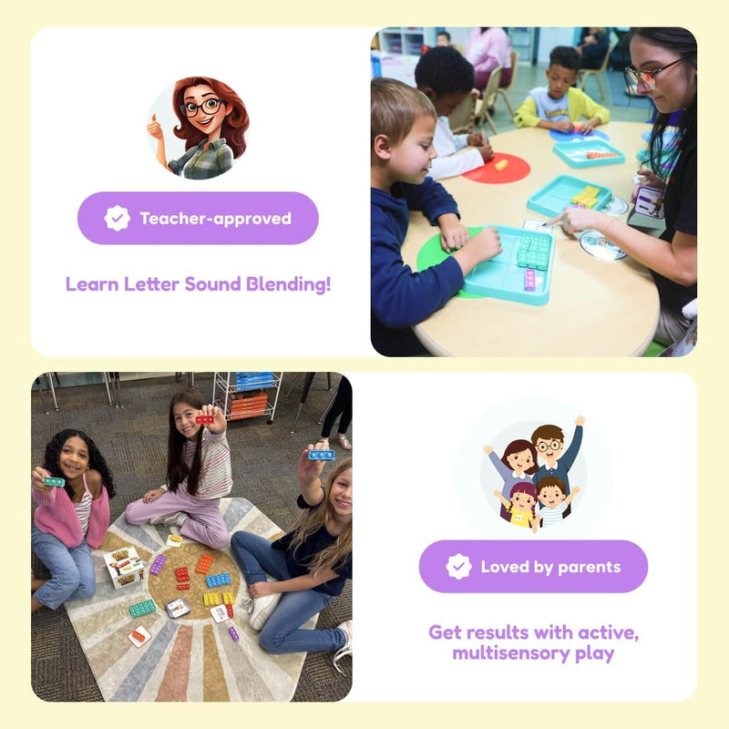 Sneaky Elves, CVC Reading Game