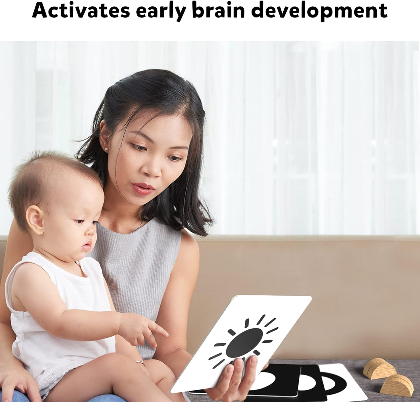 Flash Cards for Babies & Infants - High Contrast