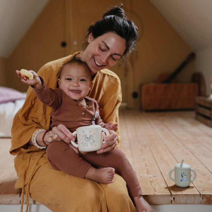 Bluey x Mushie Snack Cup