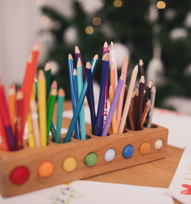 (Pre-Order) Montessori Coloured Pencil Holder