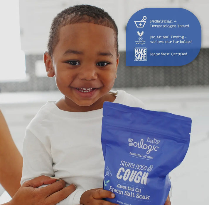 Stuffy Nose & Cough Essential Oil Epsom Salt (946ml)