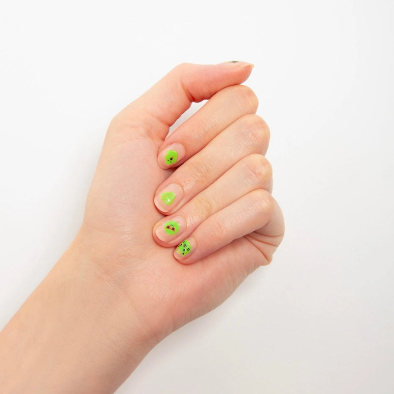 Kids 200 Nail Stickers - Glow in the Dark