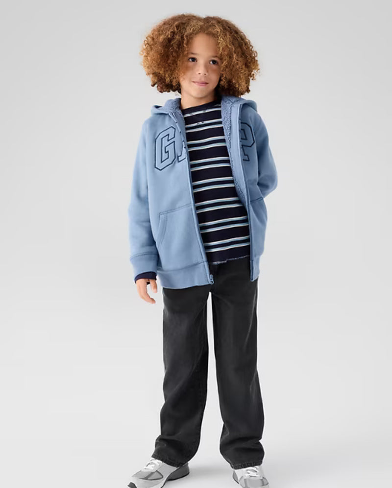 갭 양털 후디 자켓  (Blue)