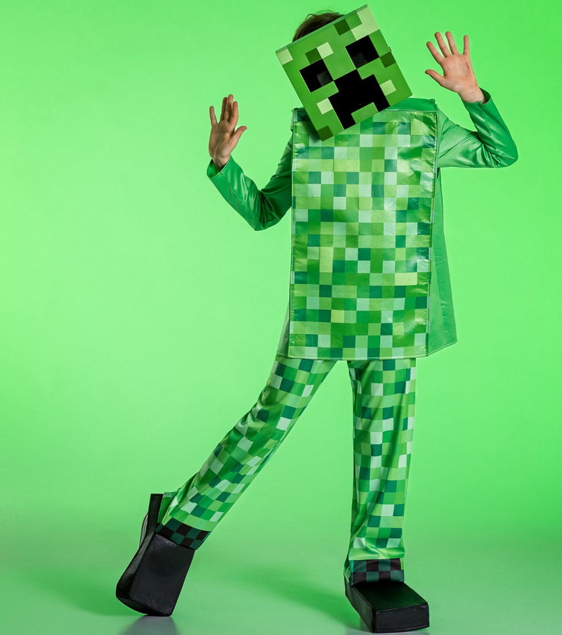 Minecraft Creeper Kids Costume