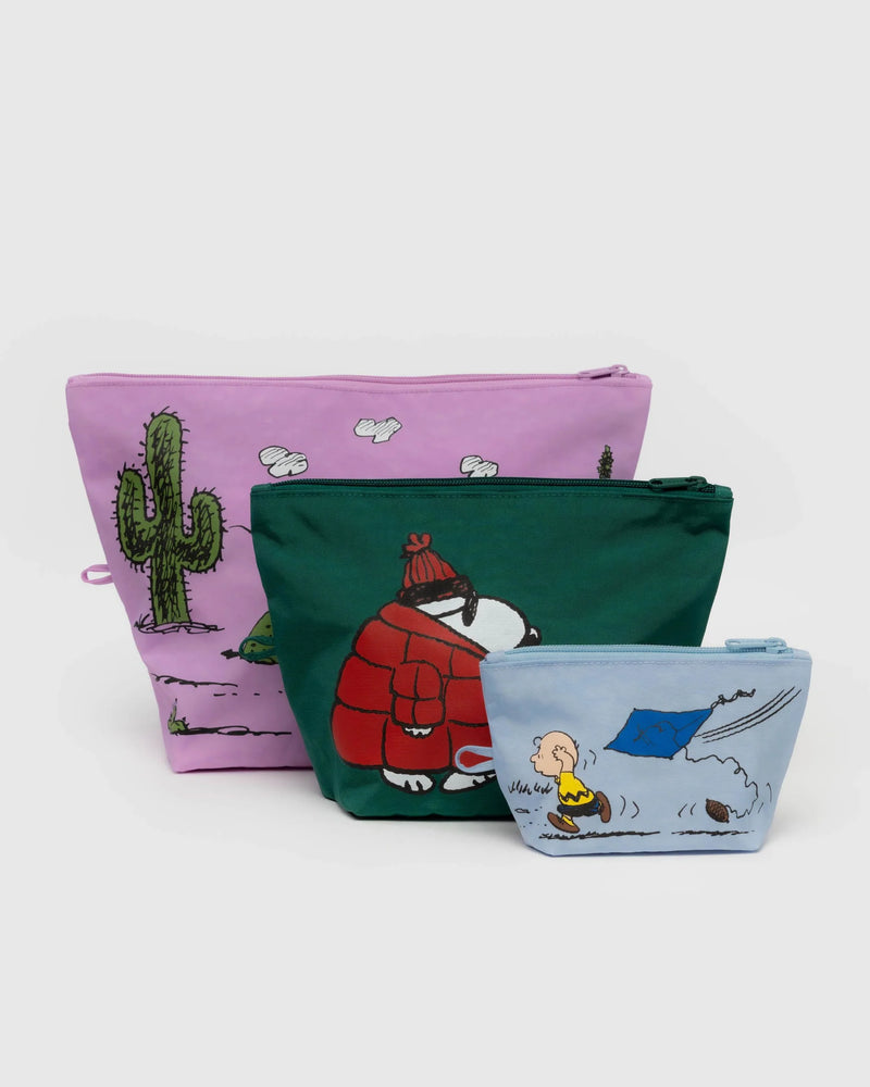 Go Pouch Set -  Peanuts