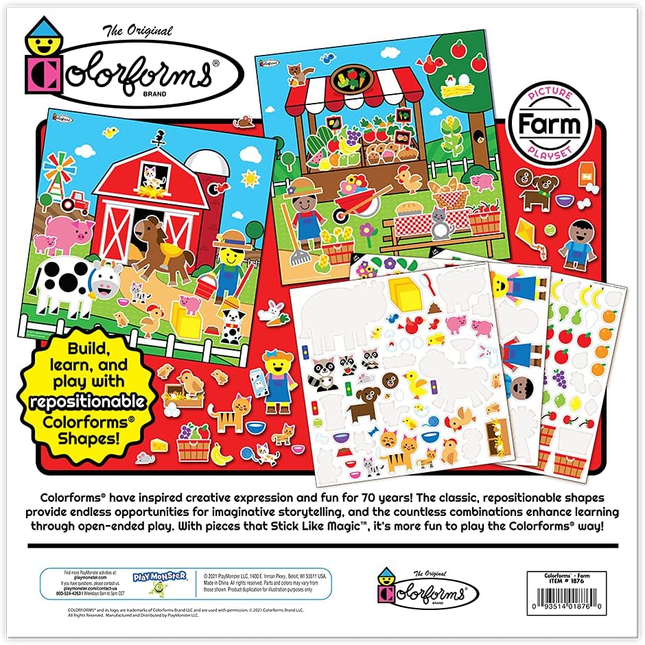 Colorforms Forms Picture Playset