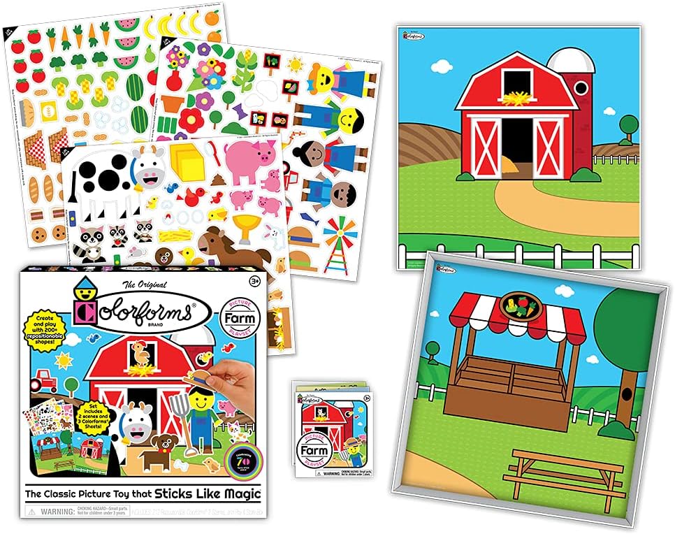 Colorforms Forms Picture Playset