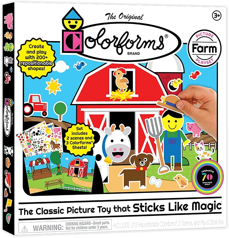 Colorforms Forms Picture Playset