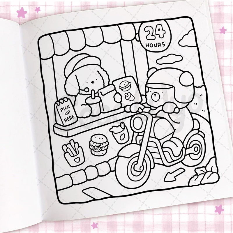 Cozy Coloring Book Set of 3