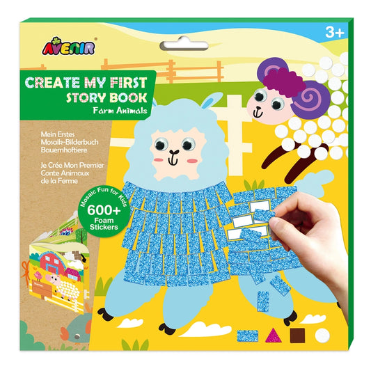 Create My First Story Book Farm Animals