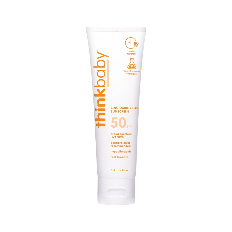 Thinkbaby Spf 50 Sunscreen, 3oz