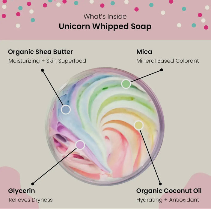 Unicorn Whipped Soap