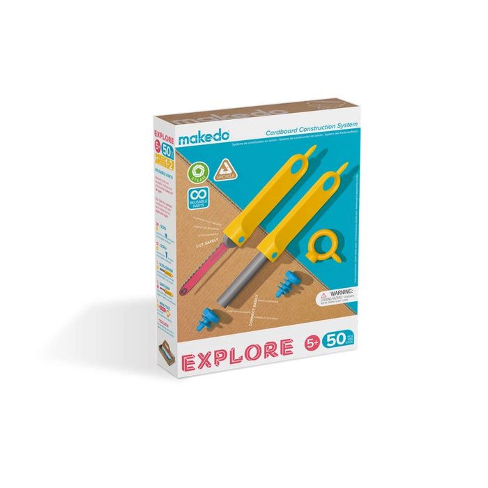 Explore - Makedo Cardboard Construction Kit