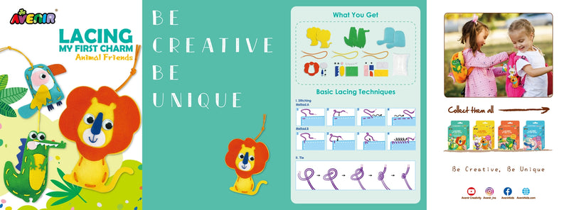 My First Lacing Kit Animal Friends