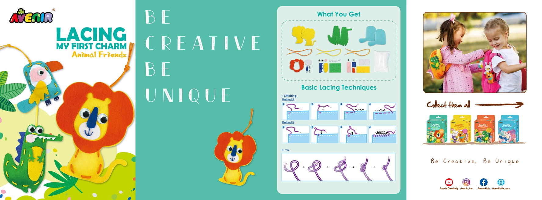 My First Lacing Kit Animal Friends