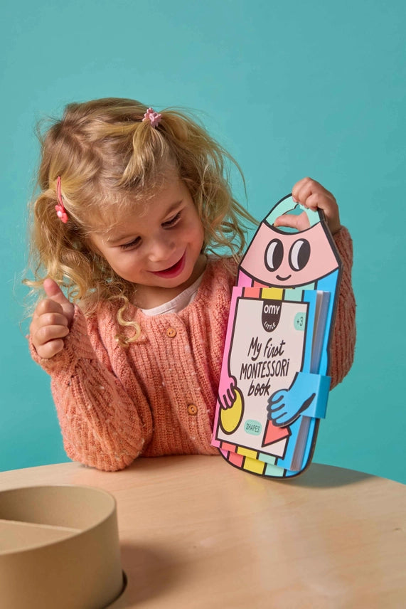 Montessori Stickers Book- Shapes