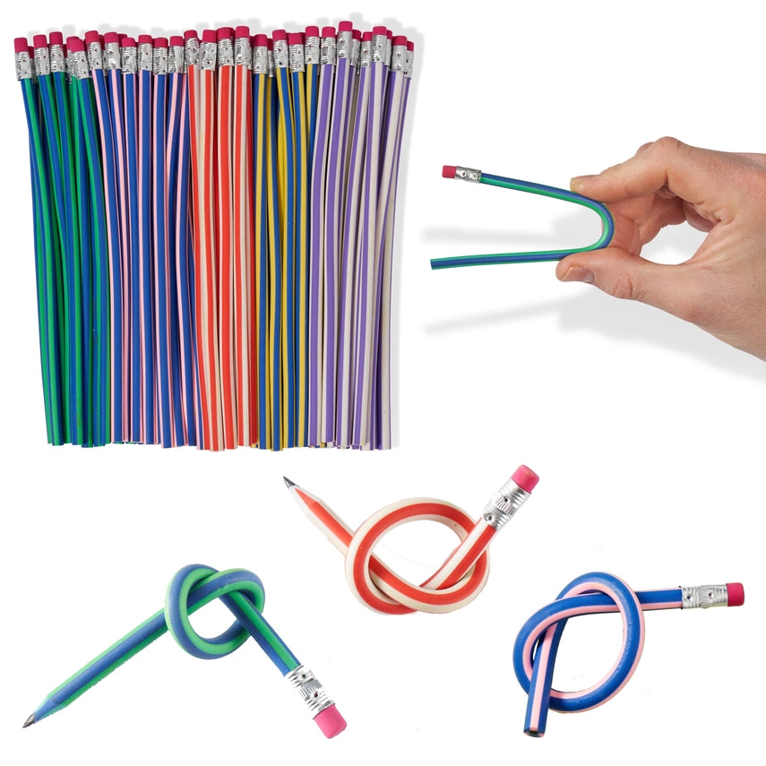 70 Bendy Pencils