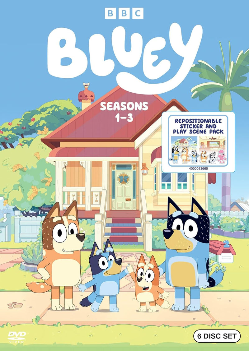 Bluey Seasons 1-3 DVD