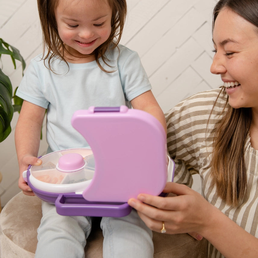 Lunchbox with Snack Spinner