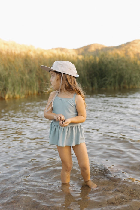 The "Sage" Swing Tank Bikini Set