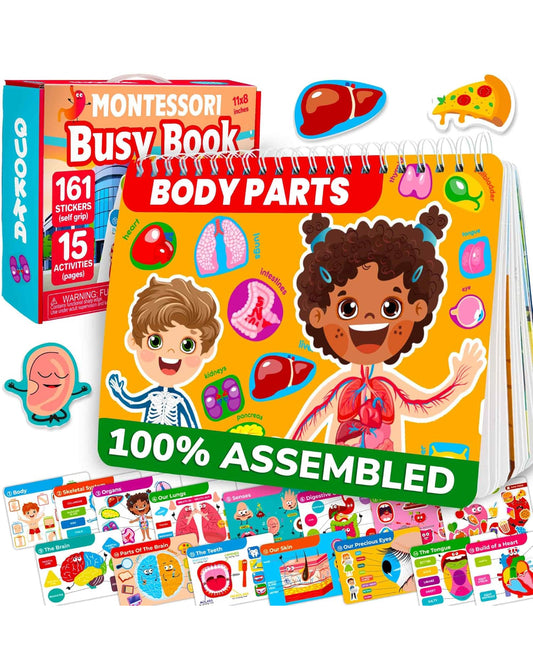 Montessori Busy Book (Our Body)