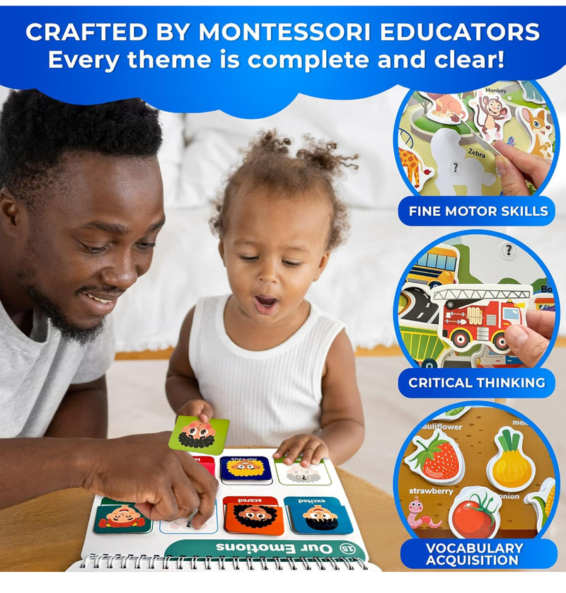 Montessori Busy Book for Toddlers