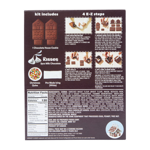 Kisses® Chocolate Mini House Cookie Kit