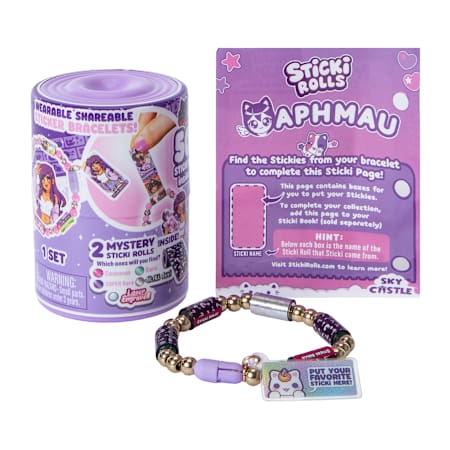 Aphmau Wearable Sticker Bracelet Capsule Set