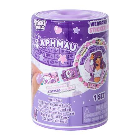 Aphmau Wearable Sticker Bracelet Capsule Set