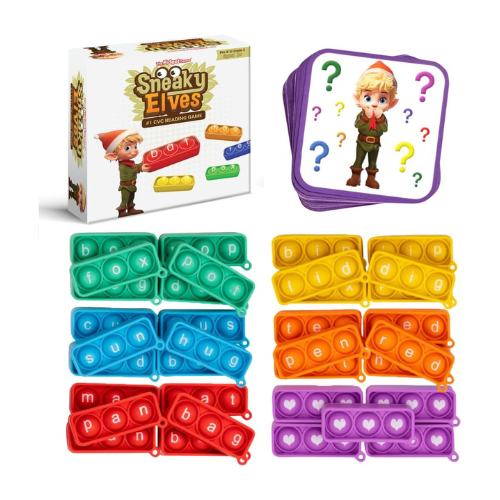 Sneaky Elves, CVC Reading Game