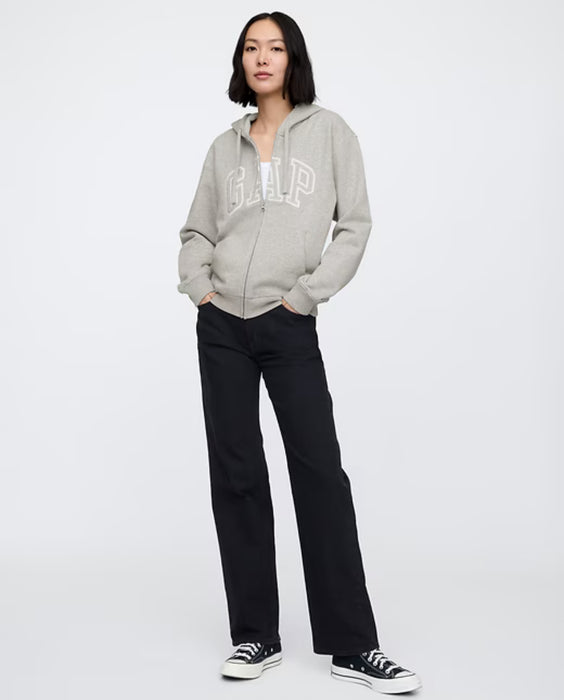 클래식 우먼 후드 자켓 (그레이)