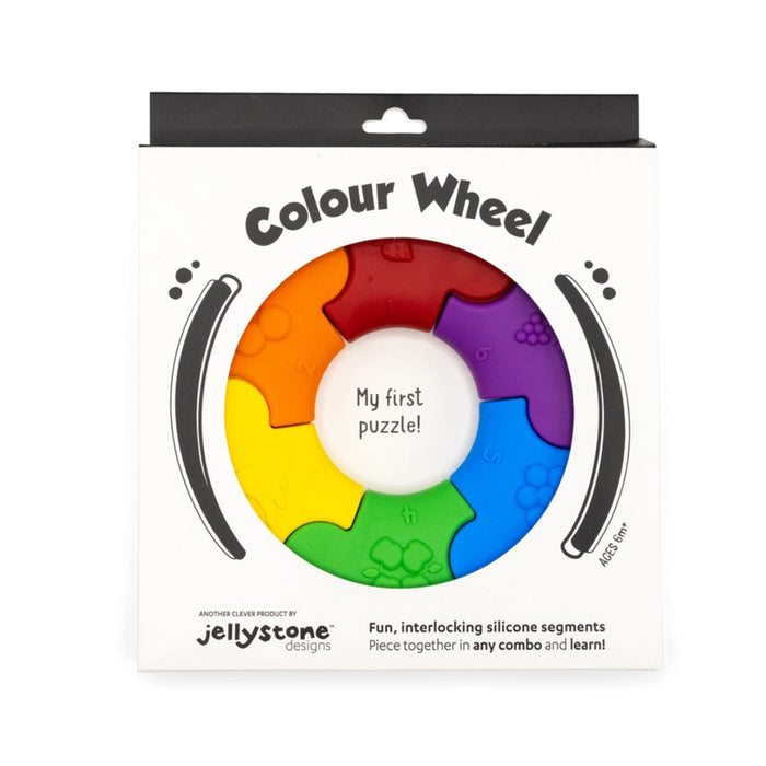 Rainbow Color Wheel- Teether Puzzle