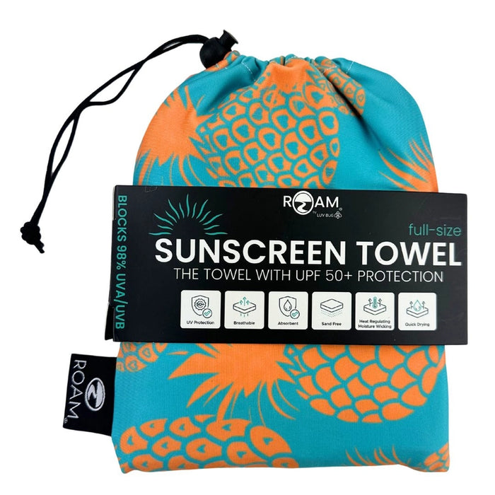 FULL UPF50 Sunscreen Towel (Pineapple Fever)
