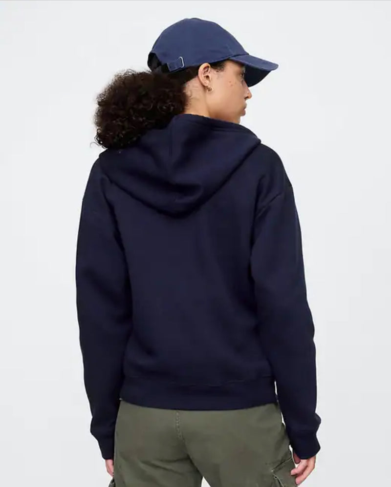 클래식 우먼 후드 자켓 (네이비)