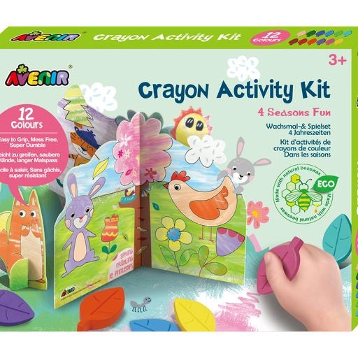 Crayon Activity Kit Into the Seasons