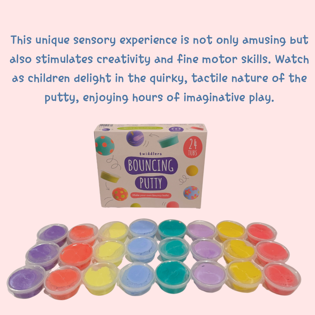 24 Bouncy Putty Pots