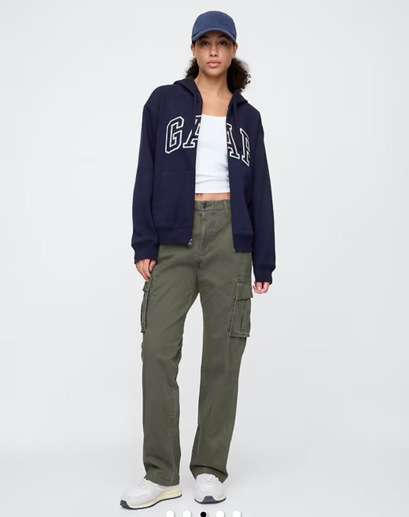 클래식 우먼 후드 자켓 (네이비)