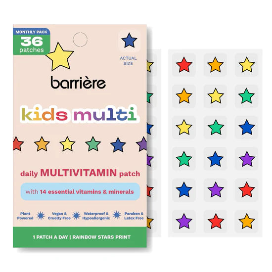 Kids Multi Patch - Rainbow Stars 키즈 종합비타민