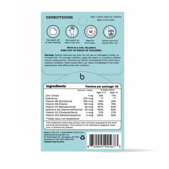 Kids Immunity Patch - Superkid (면역-히어로)