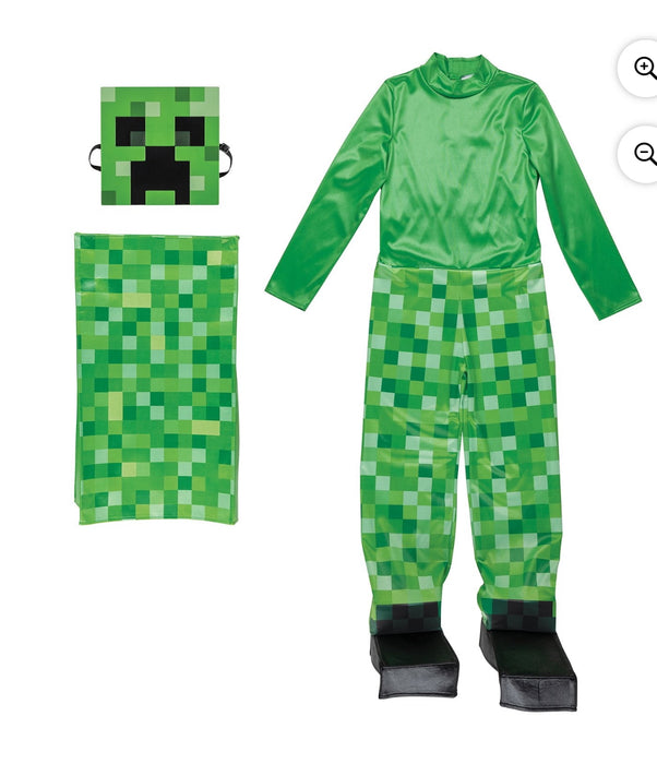 Minecraft Creeper Kids Costume