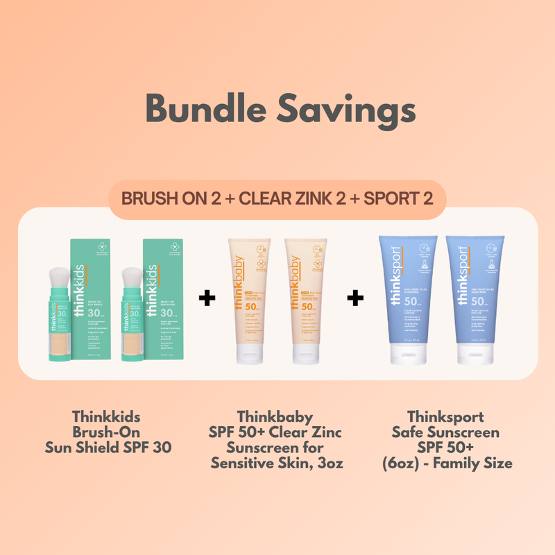 Brush On 2 + Clear Zinc 2 + Sport 2 (Total Bundle)