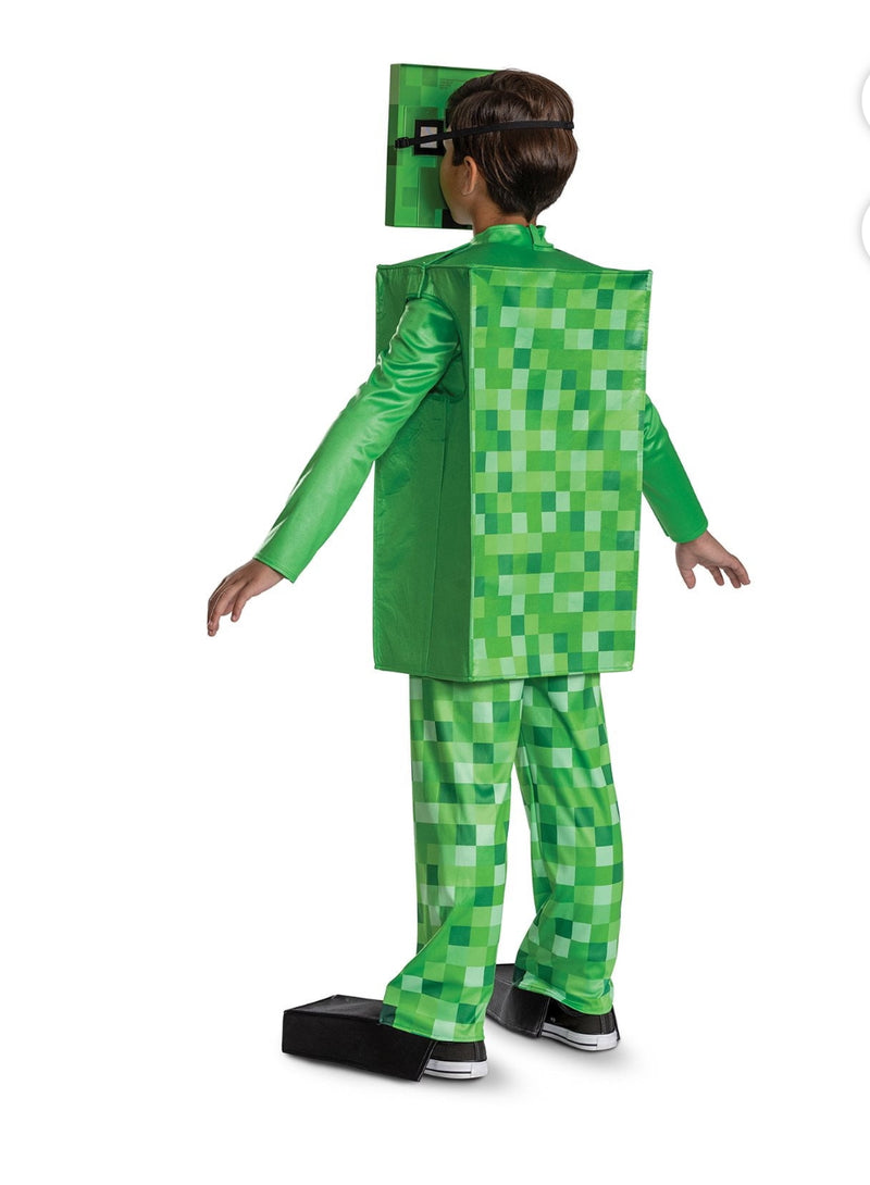 Minecraft Creeper Kids Costume The Mellowland minecraft-creeper-kids-costume-the-mellowland