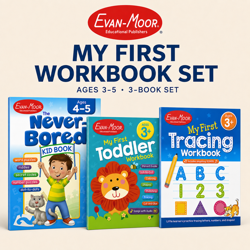 My First Workbook Set Age 3-5