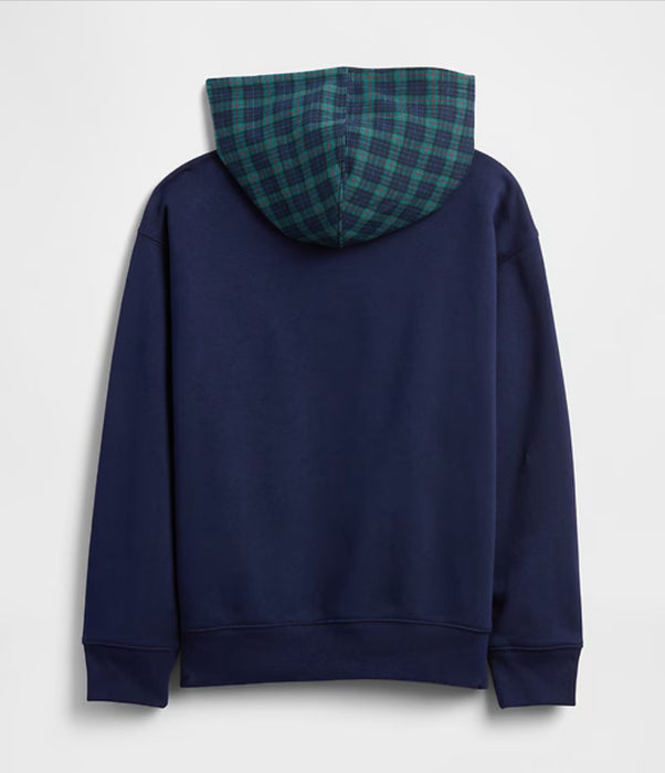 NEW 루즈핏 후디  (체크후디)