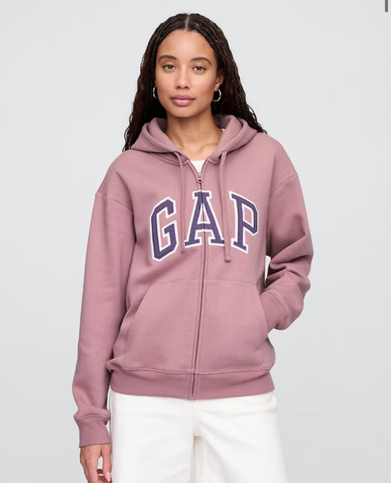 클래식 우먼 후드 자켓 (인디고핑크)