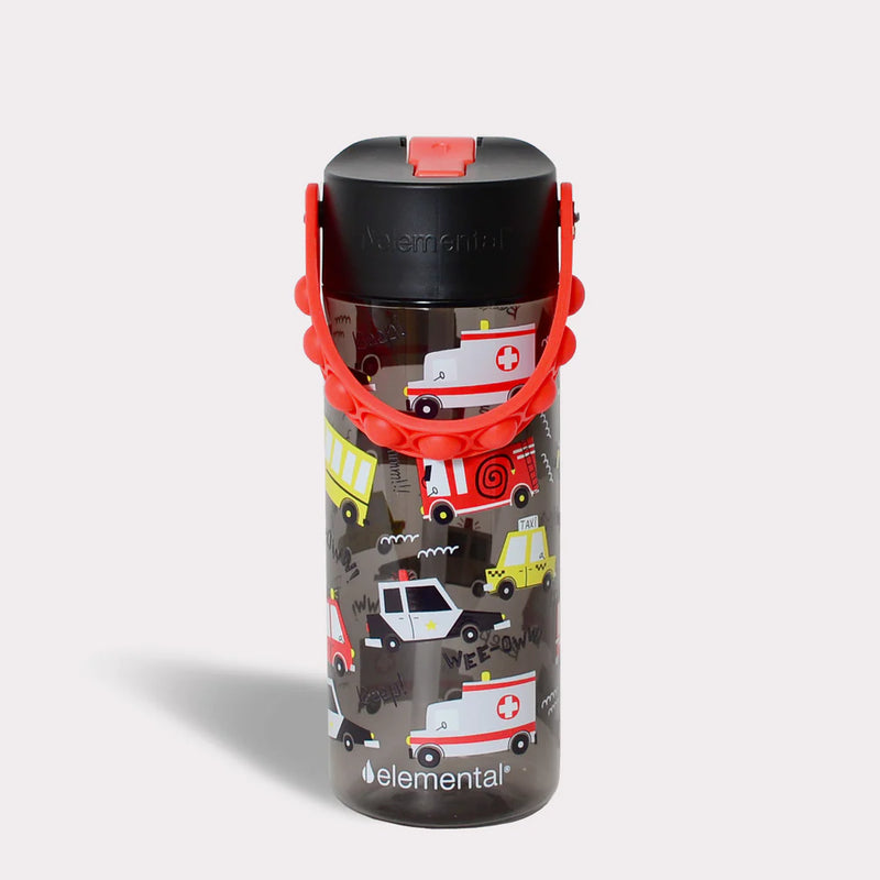 18oz Splash Pop Bottle - Service Vehicles