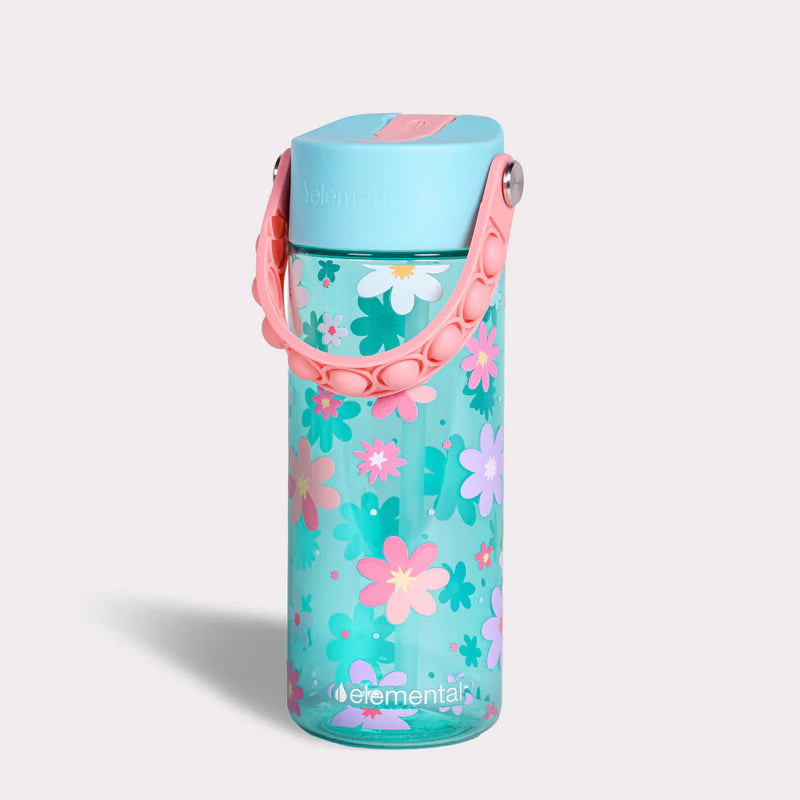 18oz Splash Pop Bottle - Spring blossom